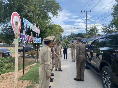 ต้อนรับท่าน องคมนตรีชลิต พุกผาสุข เข้าเยื่ยมชมชุมชนหัวทุ่ง-ทุ่งพร้าวพัฒนา